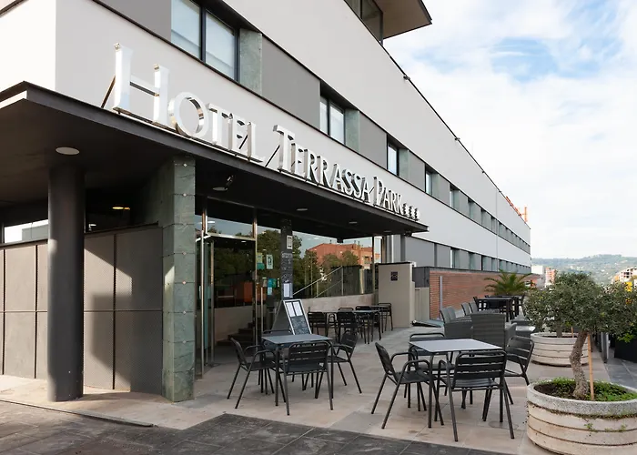 Hotel de playa: Terrassa Park