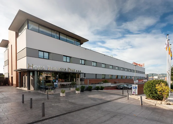 Hotel de playa: Terrassa Park